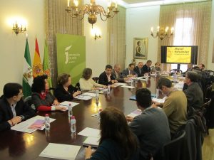 Reunión del comité organizador del 75 aniversario de la muerte de Miguel Hernández de Jaén
